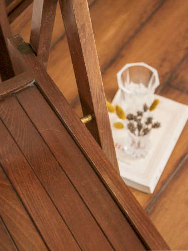 Claude, la paire de chaises en bois N°727