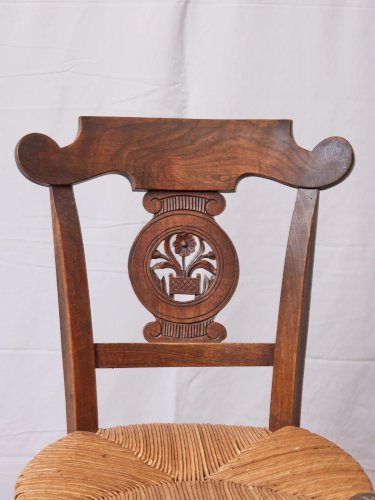 Claude, la paire de chaises en bois N°997