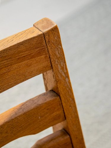 Claude, la paire de chaises en velour N°719