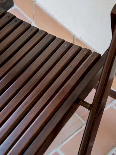 Claude, la paire de chaises pliantes N°858