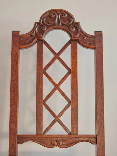 Claude, le lot de 3 chaises en bois N°807