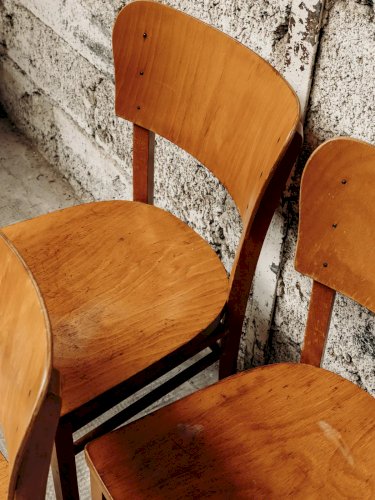 Claude, le lot de 4 chaises bistrot N°573