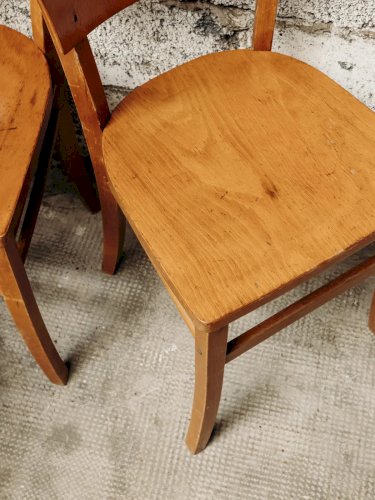 Claude, le lot de 4 chaises bistrot N°573