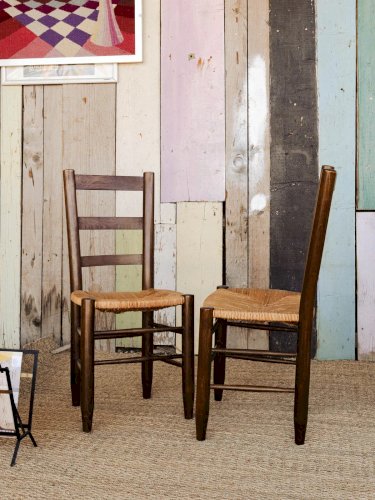 Claude, le lot de 4 chaises en bois N°685