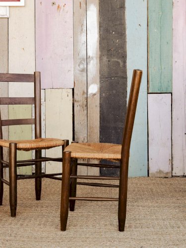 Claude, le lot de 4 chaises en bois N°685