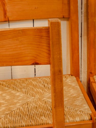 Claude, le lot de 4 chaises en bois N°801