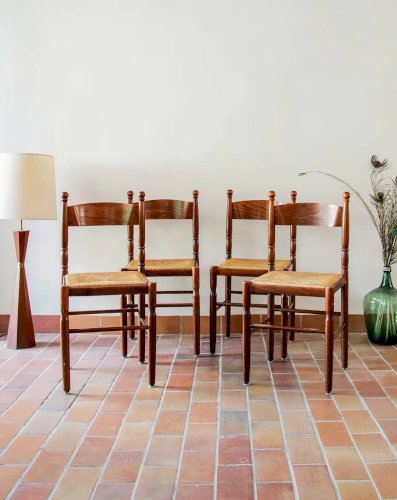 Claude, le lot de 4 chaises N°577