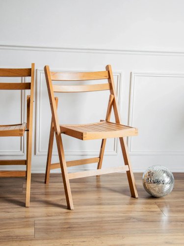 Claude, le lot de 4 chaises pliantes N°868