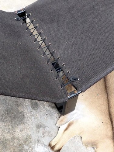 Claudine, la chaise longue en toile et bois N°9