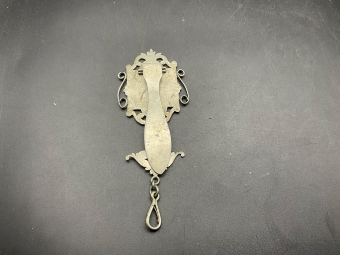 Clavet, Crochet Ancien pour Châtelaine où Chaîne de Montre à Gousset.