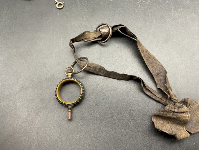 Clé de montre gousset  coq clef watch key ancien 18e siècle époque Empire