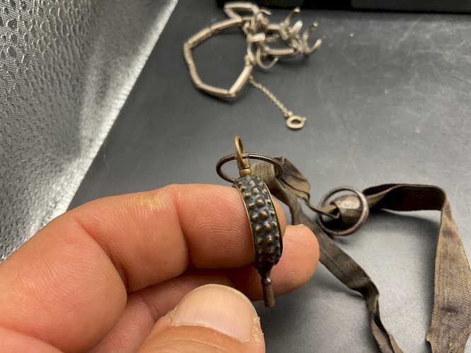 Clé de montre gousset  coq clef watch key ancien 18e siècle époque Empire