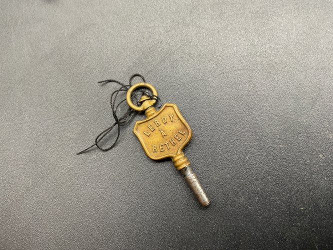 Clé de montre gousset  coq clef watch key ancien 18e siècle époque Empire