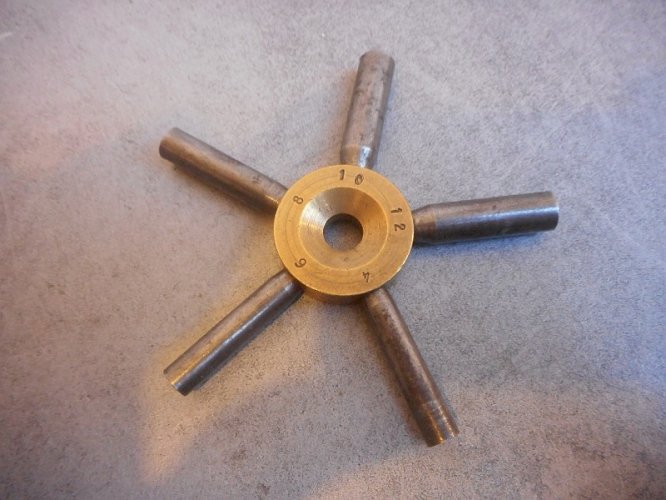 CLE DE PENDULE A 5 TAILLES N° 4 N°6 N°8 N°10 N°12