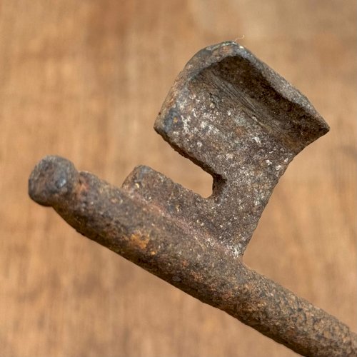 Clé en fer forgé Haute Époque L9307