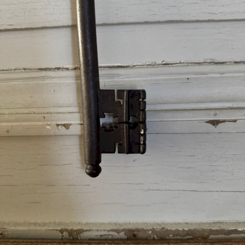 Clé en fer forgé Haute Époque M3656