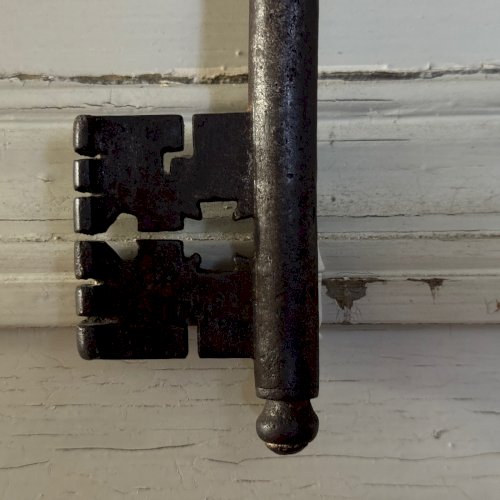 Clé en fer forgé Haute Époque M3656