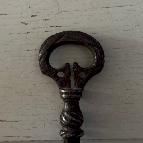 Clé en fer forgé Haute Époque M3658