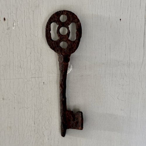 Clé en fer forgé Haute Époque M3661