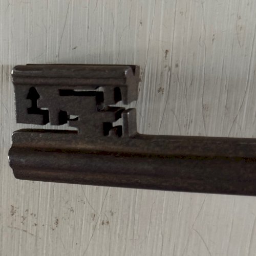 Clé en fer forgé Haute Époque M3662