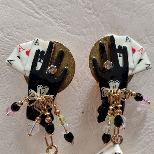 Clips boucles doreilles Lunch at The Ritz.