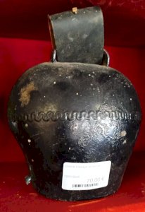 ALPINE BELL Old Metal Leather Necklace MAG 13/01