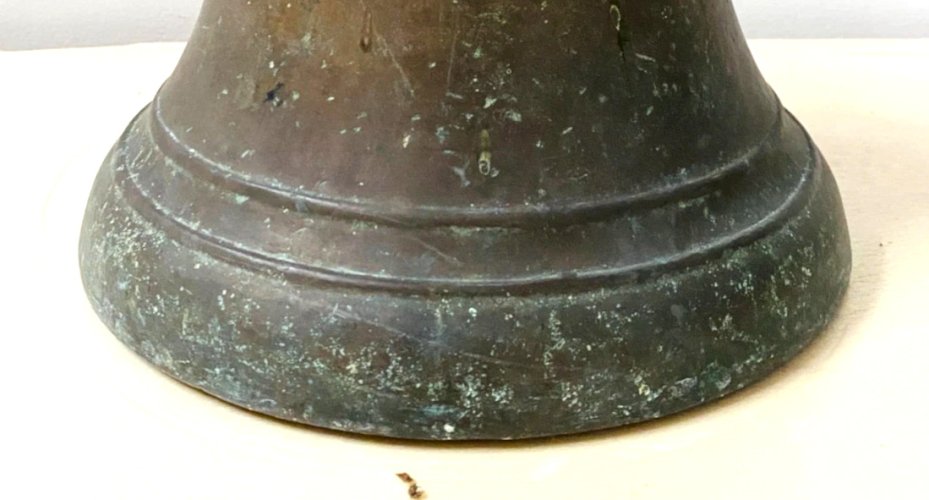 Cloche en bronze massif XIX siècle