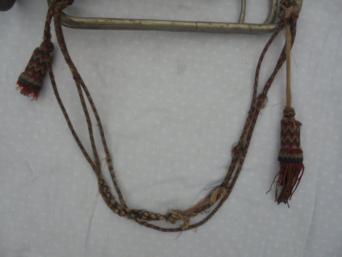 trompette de cavalerie  francaise et son cordon 
