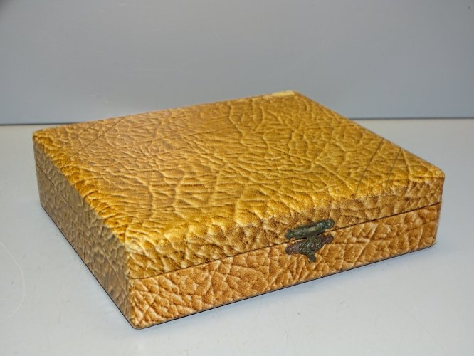 -COFFRET 12 PETITES FOURCHETTES A GATEAUX METAL ARGENTE COUVERTS DIXI 18g D