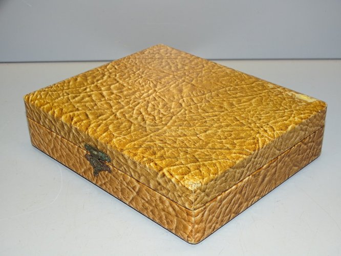 -COFFRET 12 PETITES FOURCHETTES A GATEAUX METAL ARGENTE COUVERTS DIXI 18g D