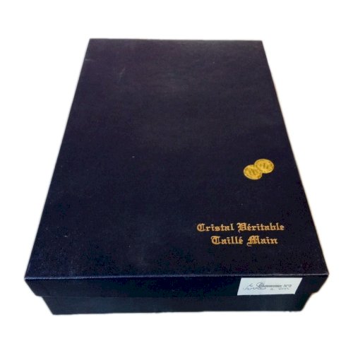 Coffret 6 Anciens Verres À Vin  Cristal Lorraine Les Grands Ducs Chenonceaux