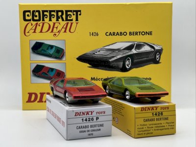 Coffret Alfa Roméo Carabo Bertone 1/43 Dinky Toys Atlas