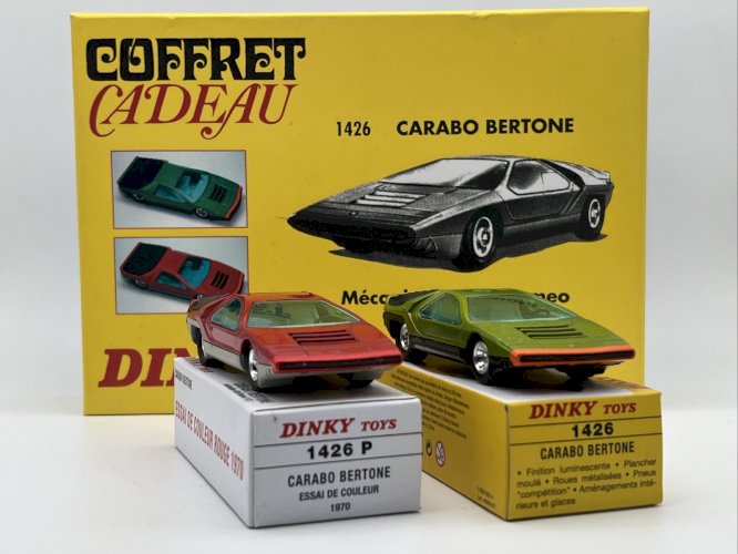 Coffret Alfa Roméo Carabo Bertone 1/43 Dinky Toys Atlas