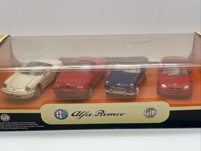 Coffret Alfa Roméo / MG 1/43 Newray