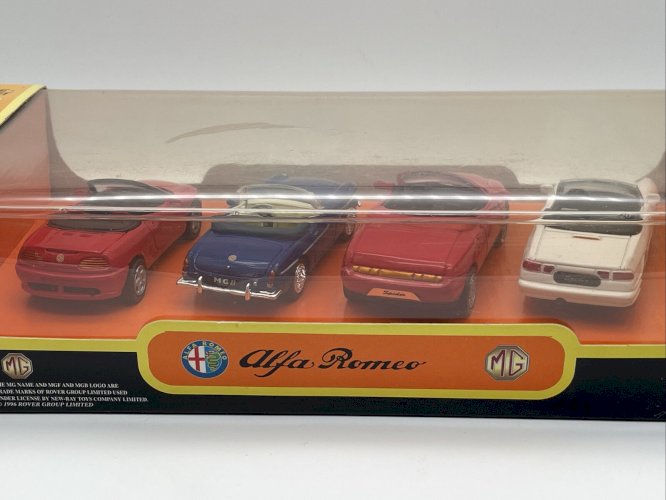 Coffret Alfa Roméo / MG 1/43 Newray