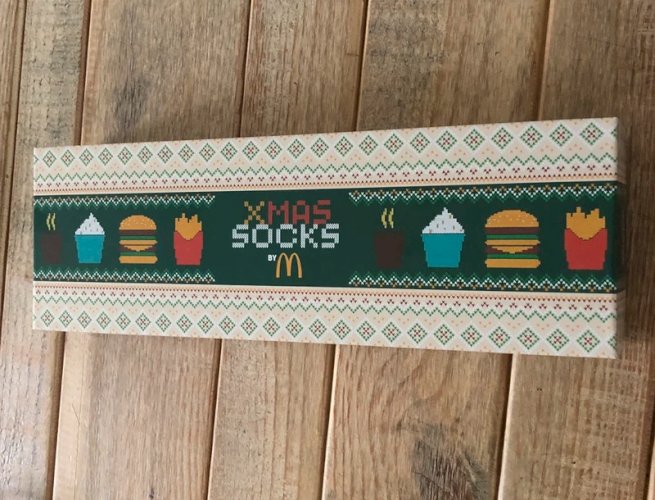 Coffret chaussettes de Noël  MacDonald