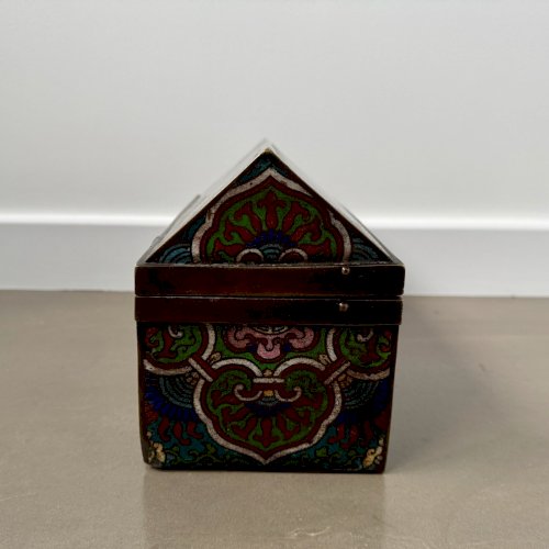 Coffret cloisonné en bronze Chine XIXe M3960