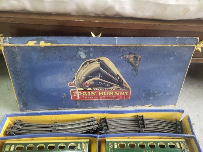 COFFRET DE TRAIN HORNBY MECCANO 4-1 E