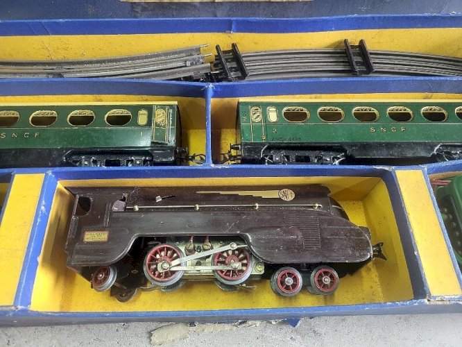 COFFRET DE TRAIN HORNBY MECCANO 4-1 E