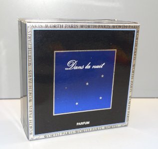 - LALIQUE BOTTLE BOX IN THE NIGHT WORTH PARIS PERFUME DISPLAY COLLECTION D
