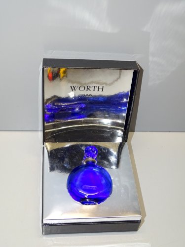 -COFFRET  FLACON LALIQUE DANS LA NUIT WORTH PARIS PARFUM COLLECTION VITRINE   D