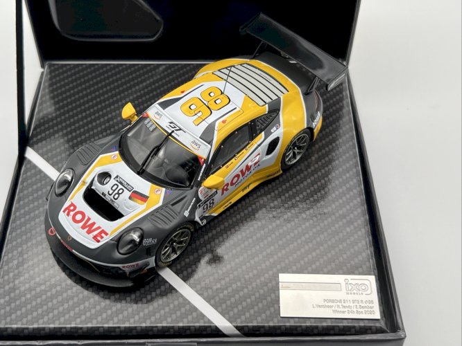 Coffret Porsche 911 GT3 R 24 Heures SPA (2019) 1/43 Ixo