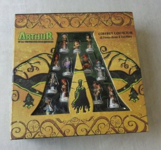 Coffret / Série complète de fèves, Arthur vengeance Maltazard, 12 + 2 inédites ^