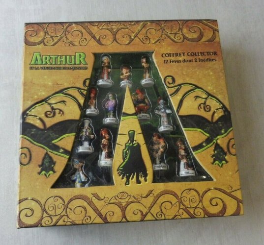 Coffret / Série complète de fèves, Arthur vengeance Maltazard, 12 + 2 inédites ^