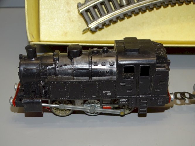 -COFFRET TRAIN GEM HO CIRCUIT D2 ELECTRIQUE JOUET ANCIEN COLLECTION GRENIER  D