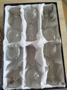 Wine glasses set Cristalleries de Lorraine