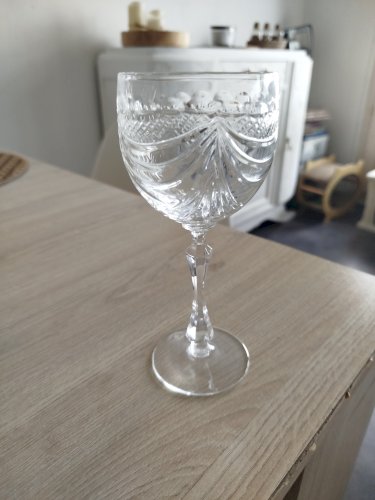 Coffret verres à vin en Cristal 