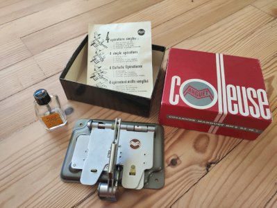 Film splicer MARGUET BN 8/9.5/16 - Vintage - Collector's condition