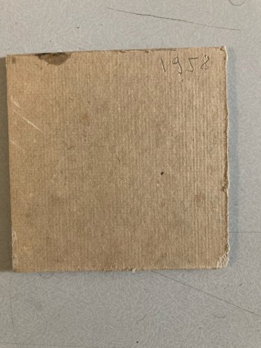 Collage 1950 École Américaine A Identifier Atelier Art XXe Mixte