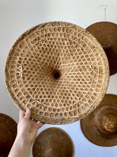 Collection de 7 chapeaux traditionnels vietnamiens